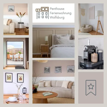 Penthouse-Ferienwohnung Wolfsburg Buitenkant foto